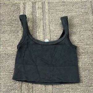 $5 for $25 ⭐️ closet sale!!! Black Ribbed Women's Top